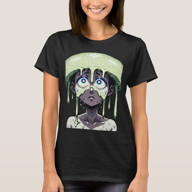Camiseta Serie de arte de espiritualidad psicodélica (Anverso)