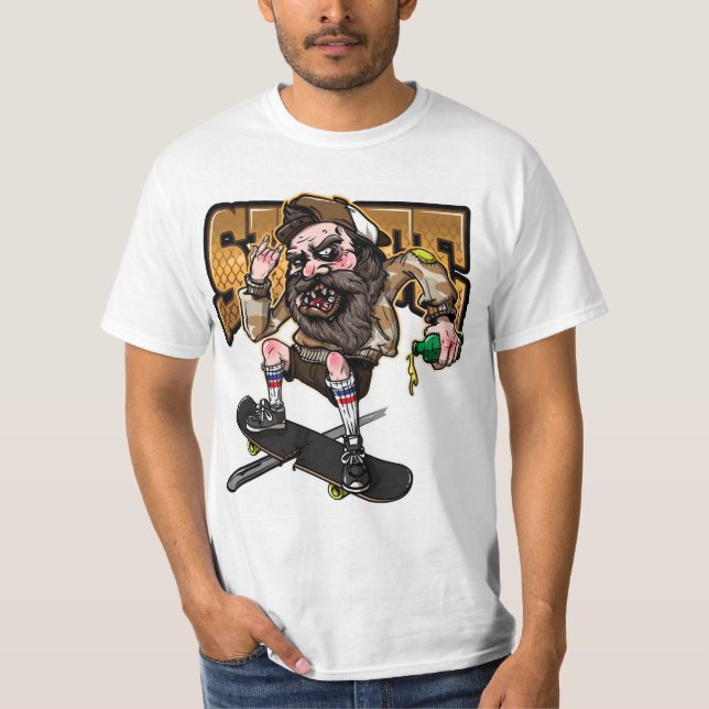 Camiseta Serie de graffitis (Anverso)