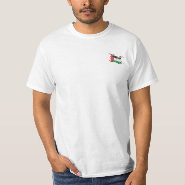 Camiseta Serie de la bandera de Palestina (Anverso)