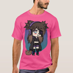 Camiseta Serie de la Vida Gacha - Karin El Chica del Gótico