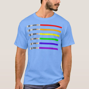 Camiseta Serie de películas sobre el orgullo de espada LGBT