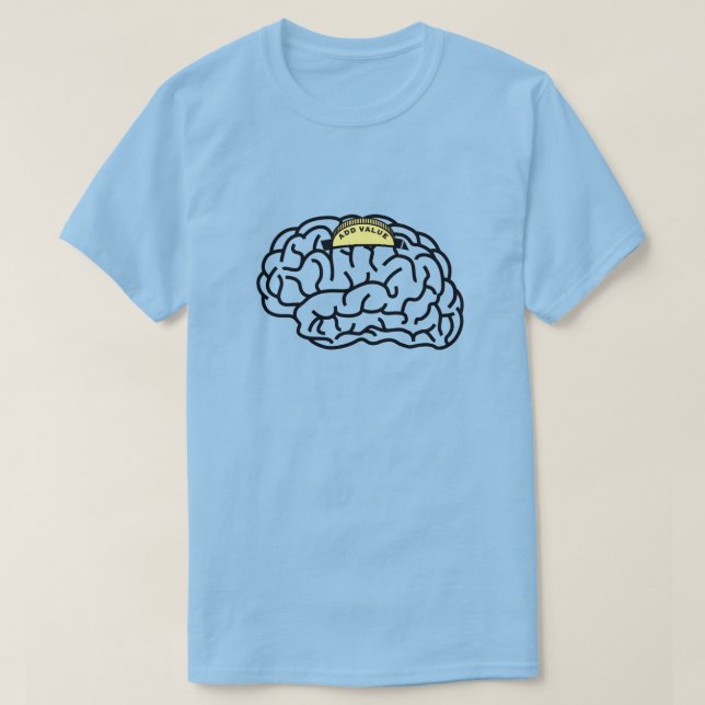Camiseta Serie de reflexión: Añadir valor (Diseño del anverso)