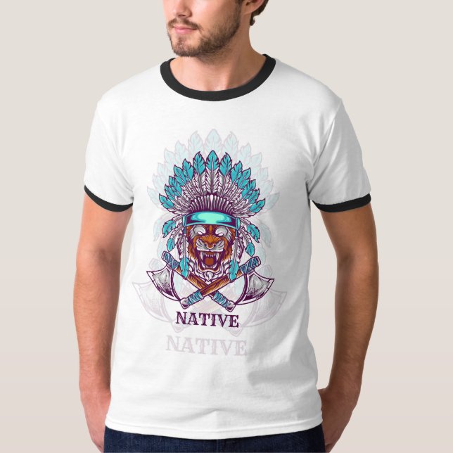 Camiseta Serie de tótem (Anverso)