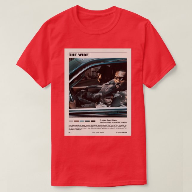 Camiseta Serie de TV (Diseño del anverso)