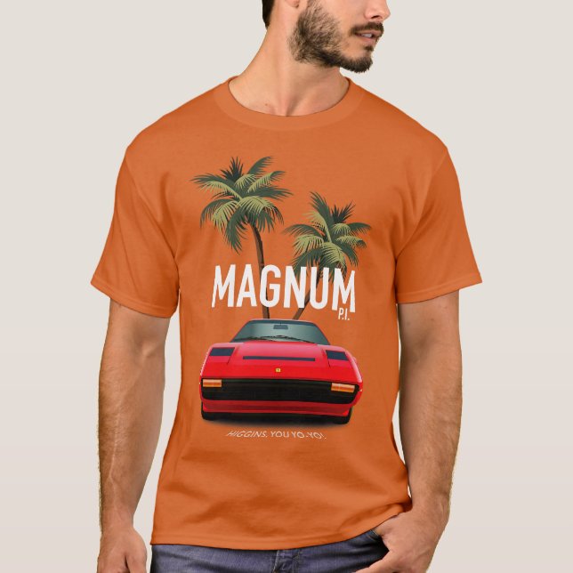 Camiseta Serie de TV Magnum (Anverso)