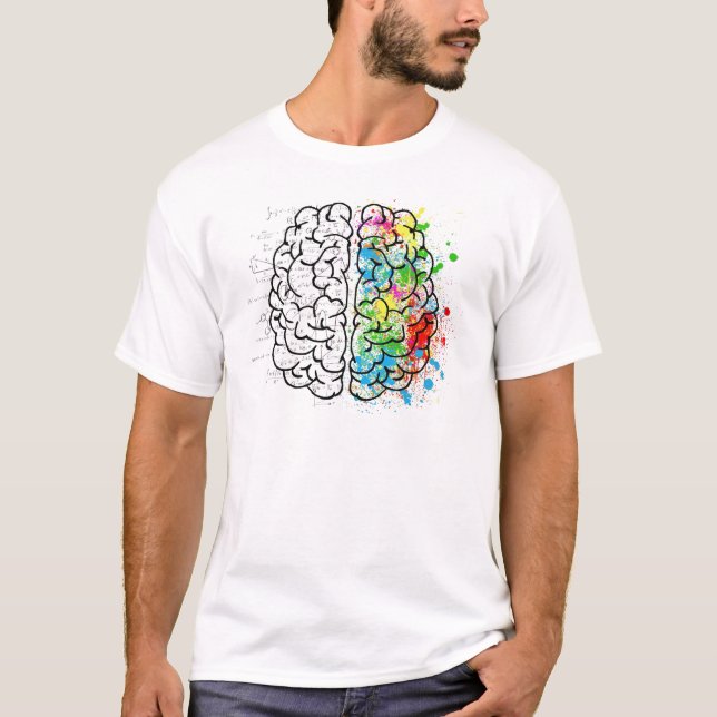 Camiseta serie del cerebro (Anverso)