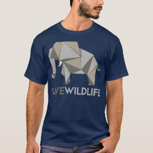 Camiseta Serie Elephant Save Wildlife