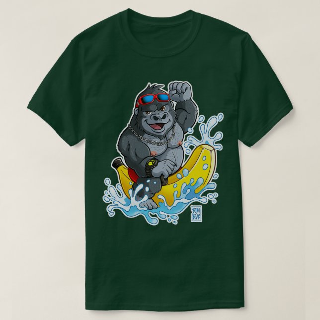 CAMISETA SERIE GIRTHY GORILLA BEARZOO (Diseño del anverso)