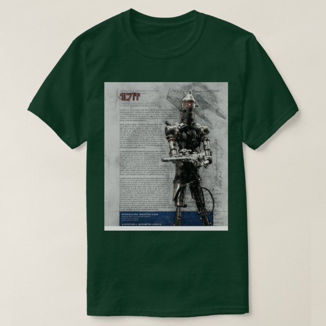 Camiseta Serie IG88 Bounty Hunter (Diseño del anverso)