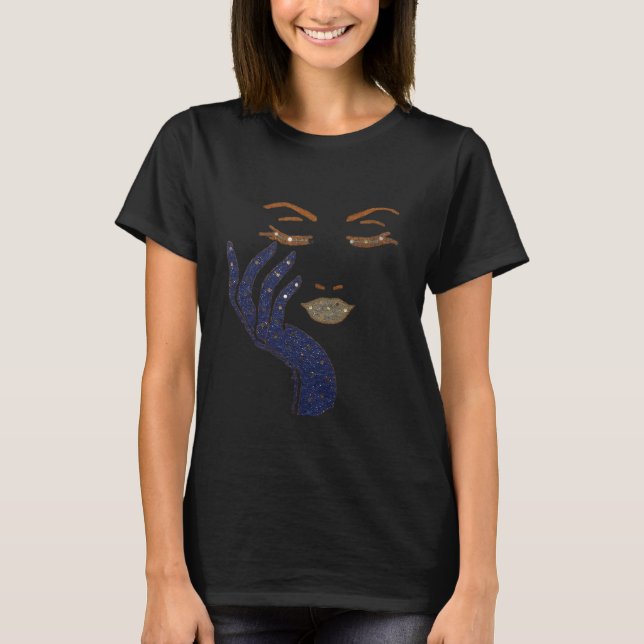 CAMISETA SERIE KEEP IT CUTE - AZUL MARINO (Anverso)