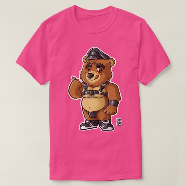 CAMISETA SERIE KINKY CUB BEARZOO (Diseño del anverso)