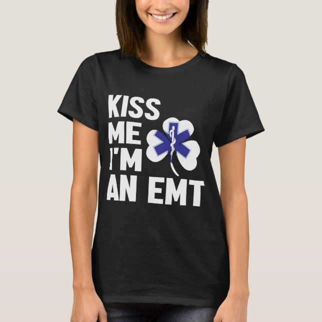 Camiseta Serie Kiss Me (Soy una EMT) (Anverso)
