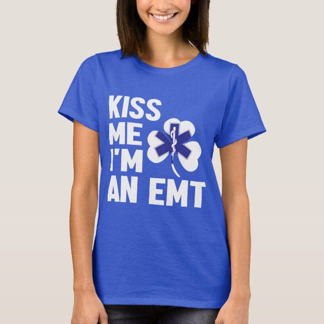 Camiseta Serie Kiss Me (Soy una EMT) (Anverso)