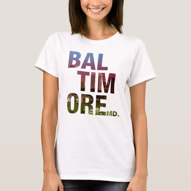 Camiseta Serie Liberty - Tipo Baltimore (Anverso)