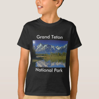 Camiseta Serie magnífica 4 del parque nacional de Teton
