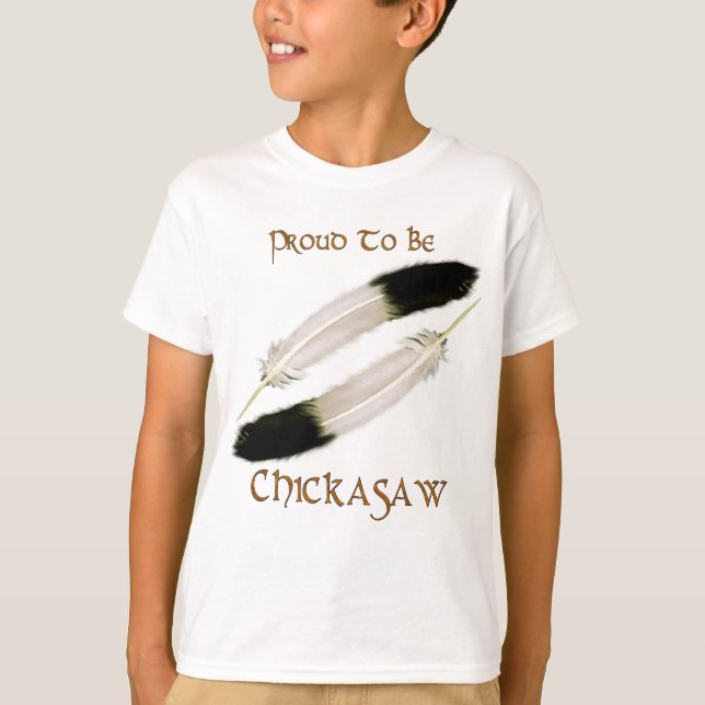 Camiseta Serie Nativa Americana 'ORGULLOSA DE SER CHICKASAW (Anverso)