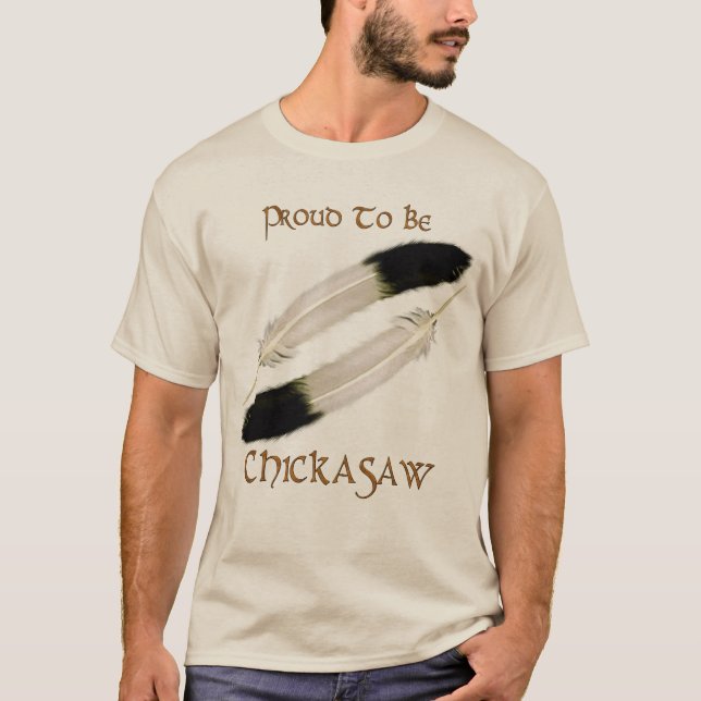 Camiseta Serie Nativa Americana 'ORGULLOSA DE SER CHICKASAW (Anverso)