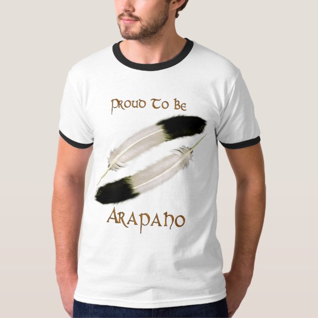 Camiseta Serie Nativa Estadounidense 'ORGULLOSA DE SER ARAP (Anverso)