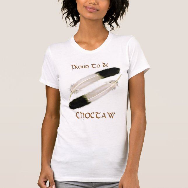 Camiseta Serie Nativa Estadounidense 'ORGULLOSA DE SER CHOC (Anverso)