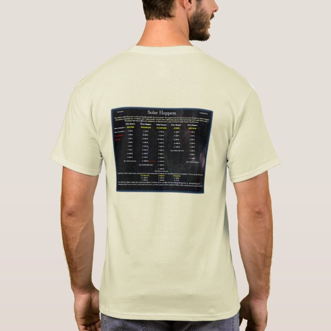 Camiseta Serie OVNI: Saltadores Solares (Reverso)