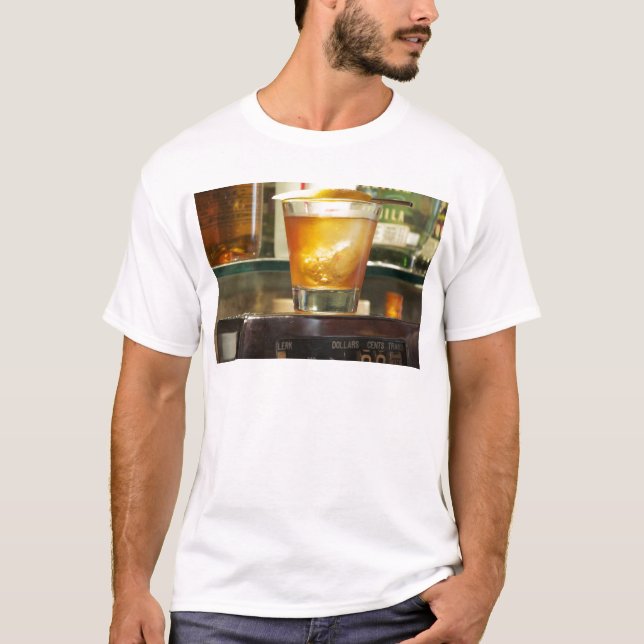 Camiseta Serie pasada de moda del cóctel (Anverso)