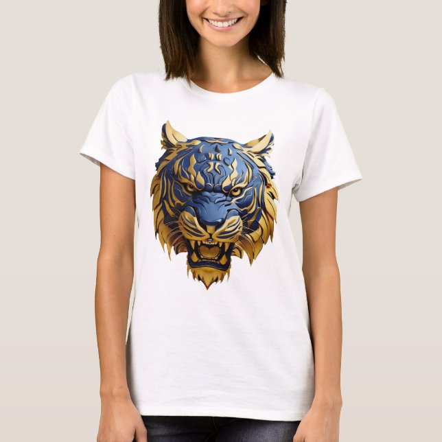 Camiseta Serie sin miedo: Tigre (Anverso)