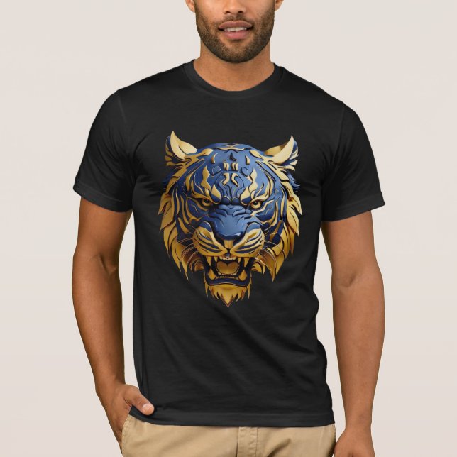 Camiseta Serie sin miedo: Tigre (Anverso)