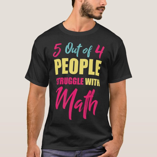 Camiseta Series de radio de matemáticas (Anverso)