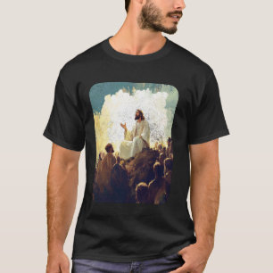 Camiseta Sermón de Jesucristo en el Monte Religión Cristian