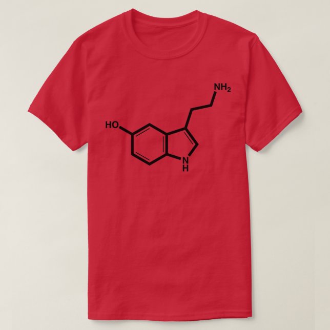 Camiseta Serotonina Negrita (Diseño del anverso)
