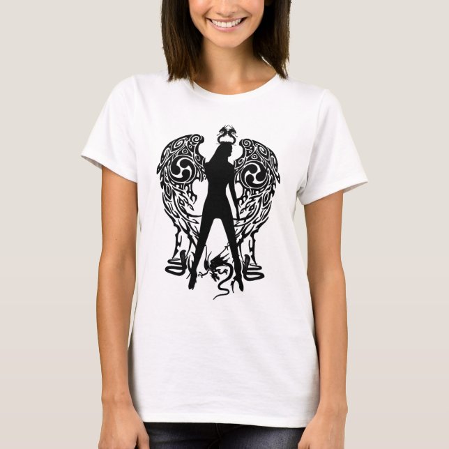 Camiseta Serpent Angel Shirt (Anverso)