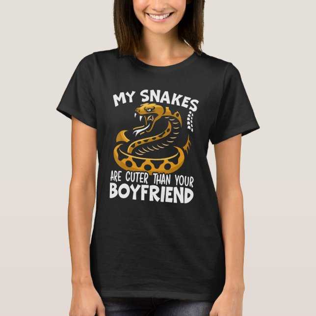 Camiseta Serpent Animal Pet Herpetologist Snake (Anverso)