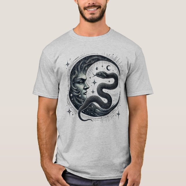 Camiseta Serpent Moon (Anverso)