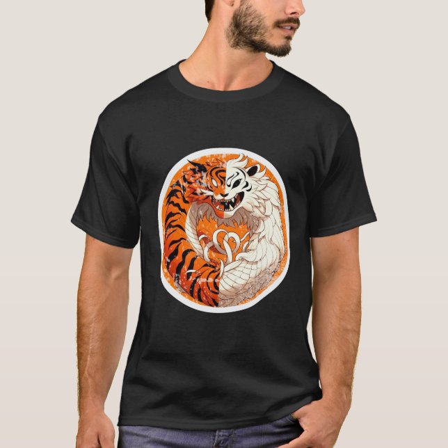 Camiseta Serpent-Tiger creature (Anverso)