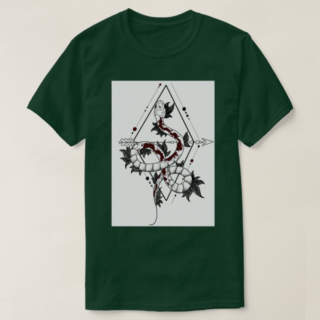 Camiseta serpiente (3) (Diseño del anverso)