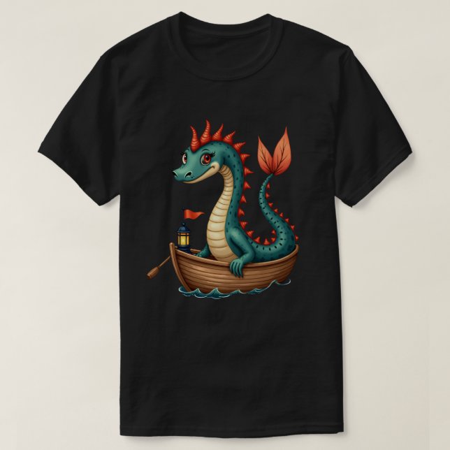 Camiseta Serpiente amistosa (Diseño del anverso)