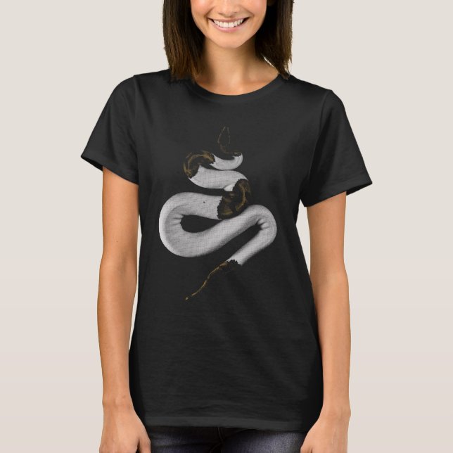 Camiseta serpiente blanca (Anverso)