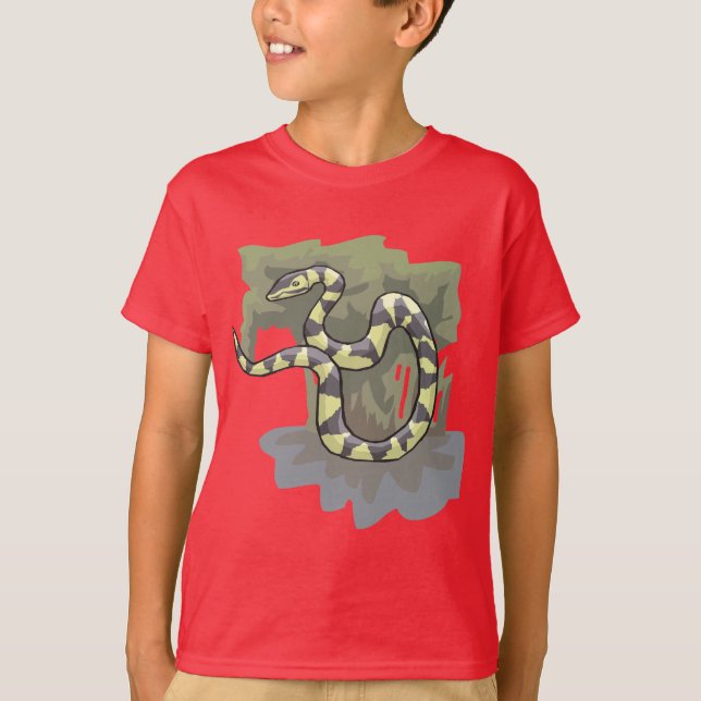 Camiseta Serpiente colgante (Anverso)