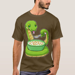 Camiseta Serpiente comiendo con Muesli