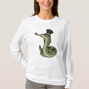 Camiseta Serpiente como caballero y Gorra