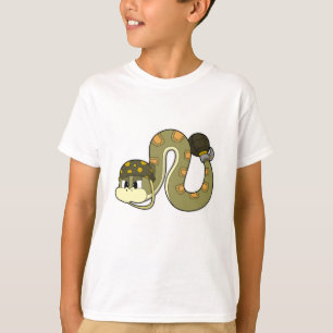 Camiseta Serpiente como soldado con arma