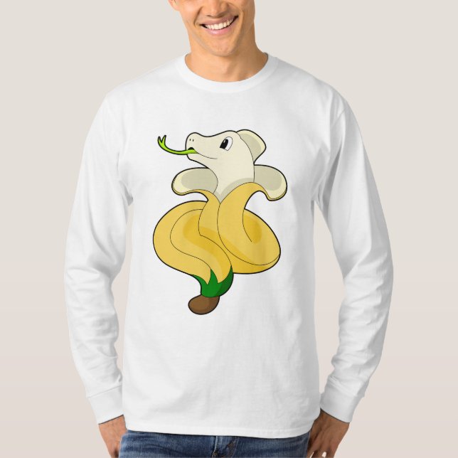 Camiseta Serpiente con banana (Anverso)