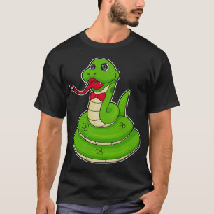 Camiseta Serpiente con corbata