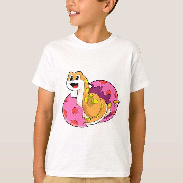 Camiseta Serpiente con huevo (Anverso)