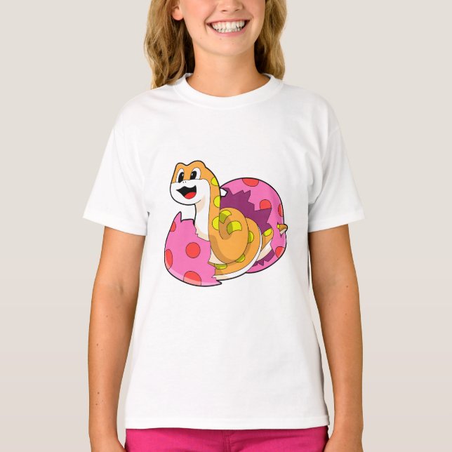 Camiseta Serpiente con huevo (Anverso)