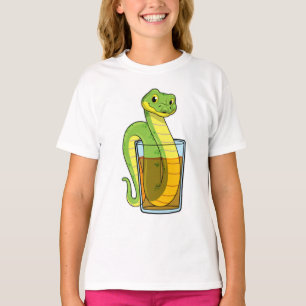 Camiseta Serpiente con jugo