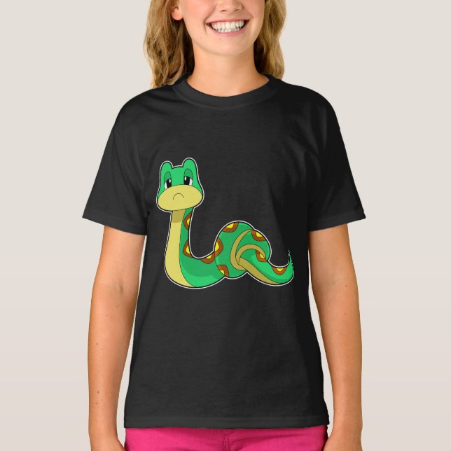 Camiseta Serpiente con Knot (Anverso)