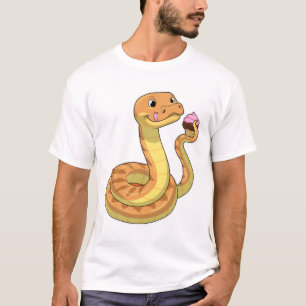 Camiseta Serpiente con Muffin