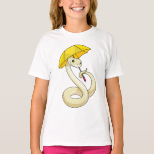 Camiseta Serpiente con paraguas
