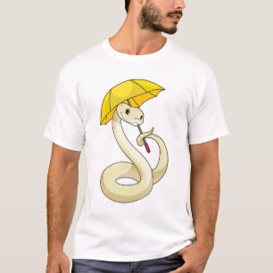Camiseta Serpiente con paraguas